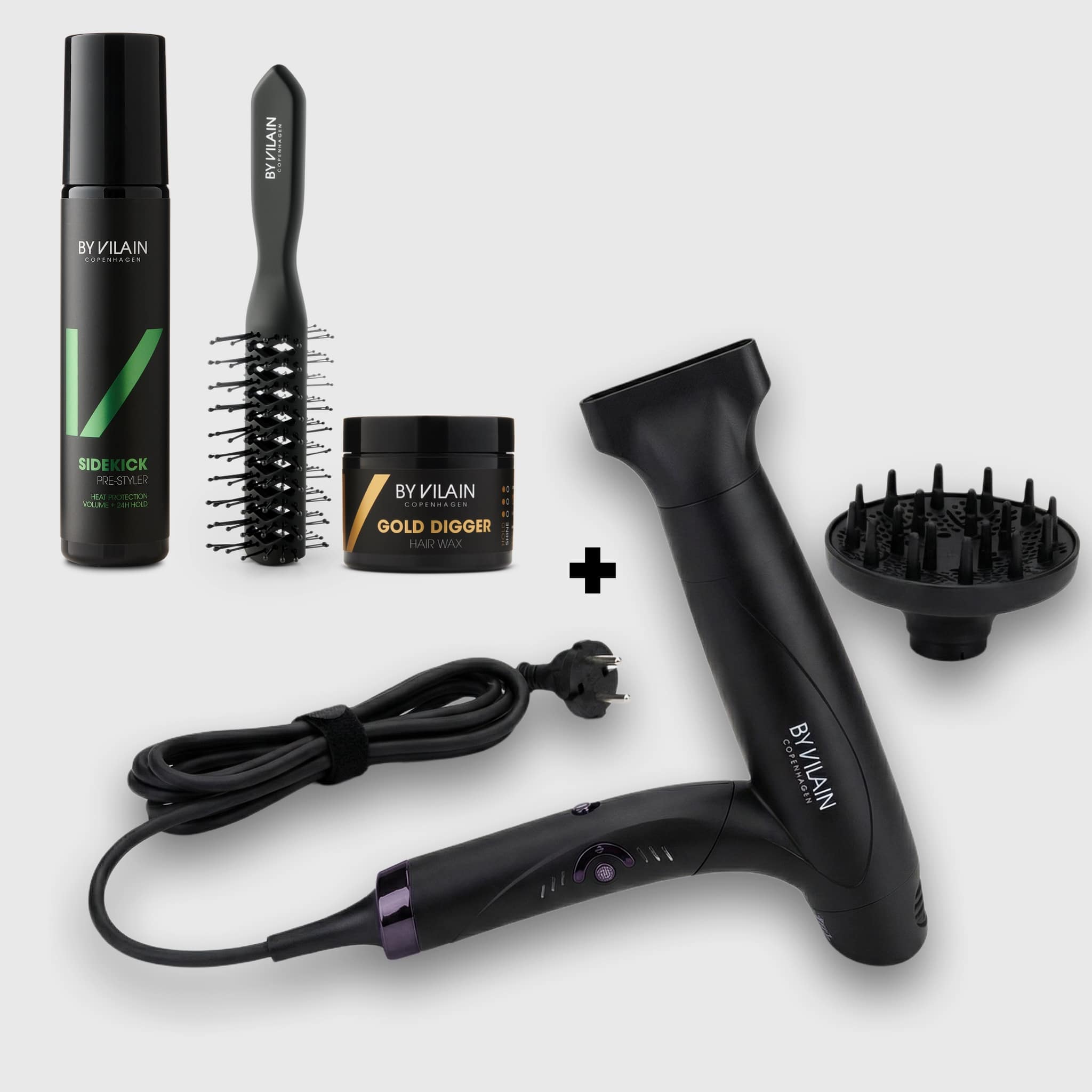 By Vilain Hurricane Hair Dryer Kit (PRE-ORDER)