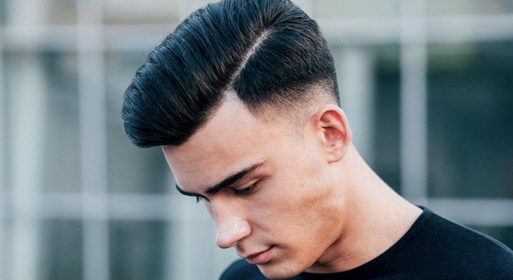 Taper Side Part Hairstyle